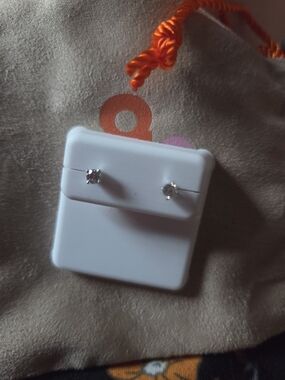 Moissanite Earring 925